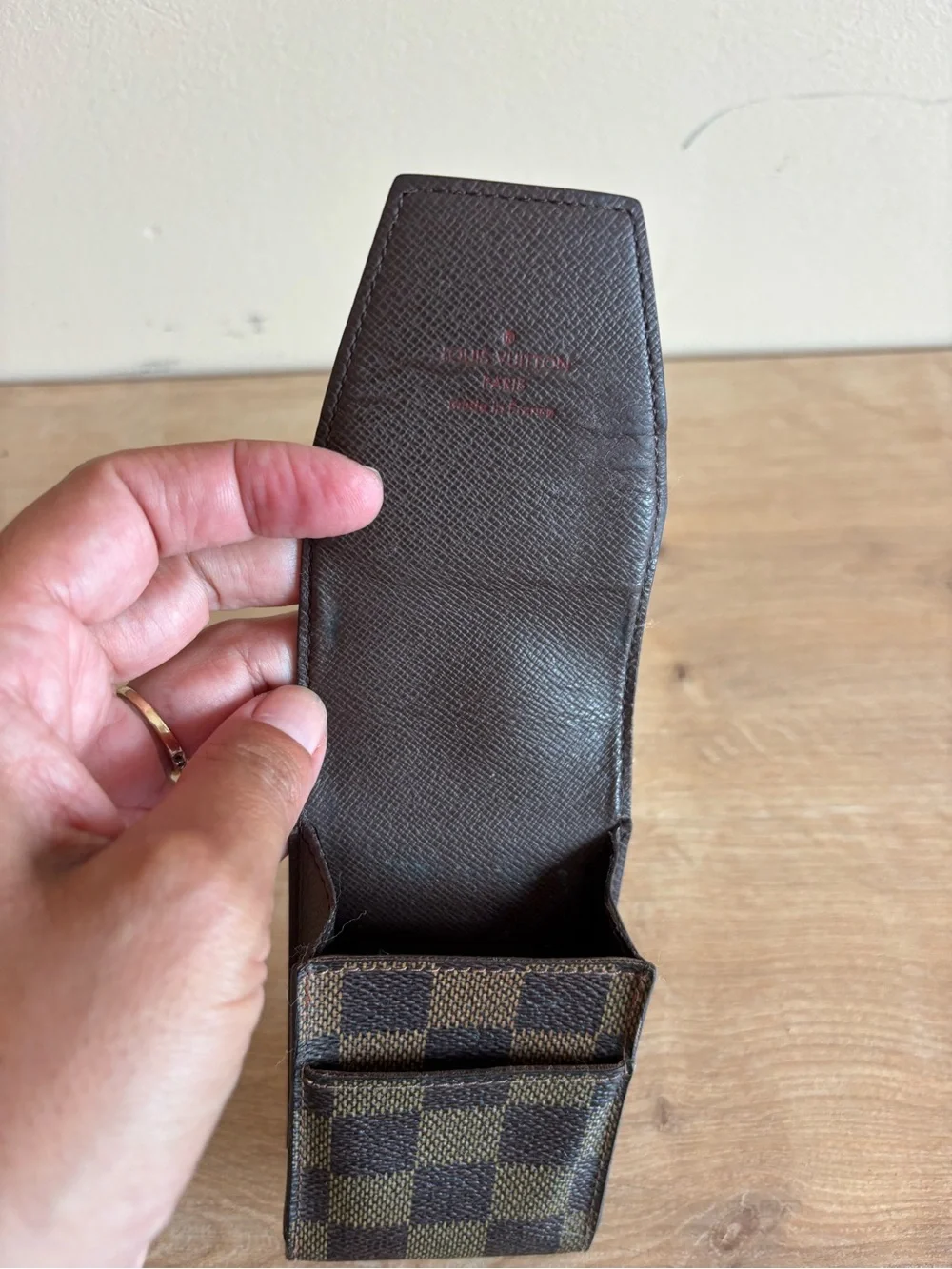 Authentic Louis Vuitton damier cigarette holder